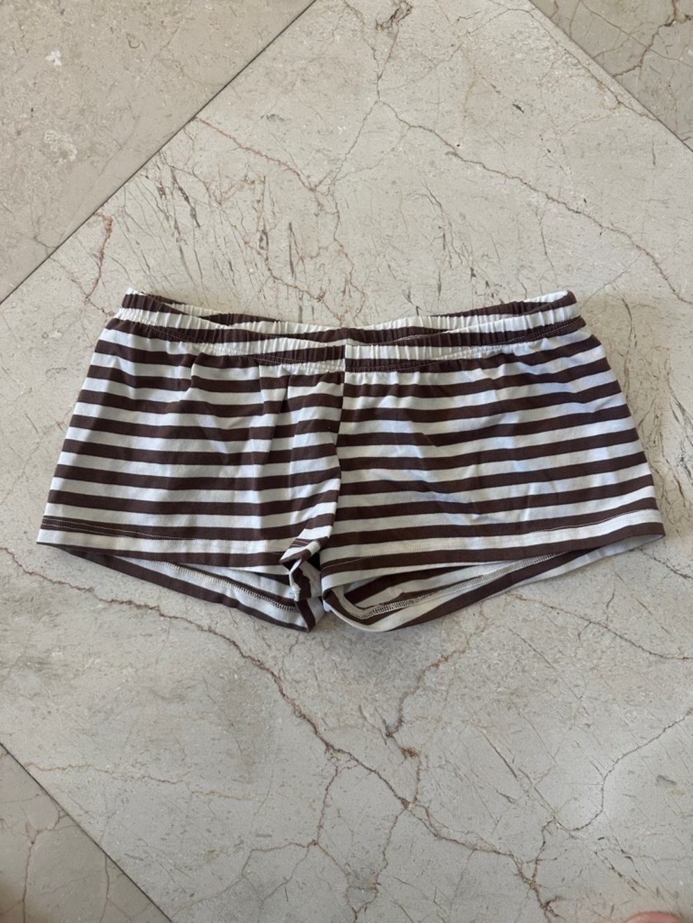 NWT Brandy Melville shorts- Brown & White